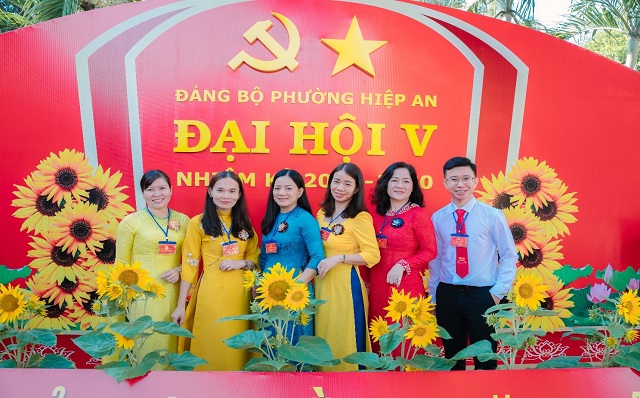 Tham dự Đại hội đại biểu đảng bộ phường Hiệp An lần thứ V nhiệm kỳ 2025-2030