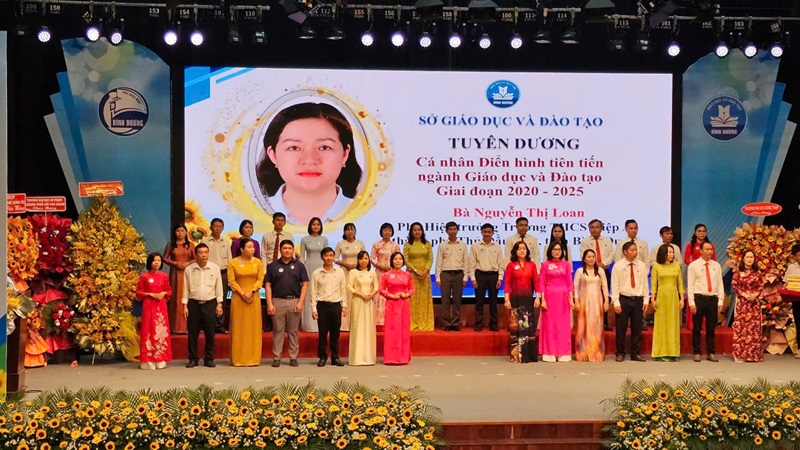 Tuyên dương cá nhân điển hình tiên tiến ngành Giáo dục và Đào tạo giai đoạn 2020–2025